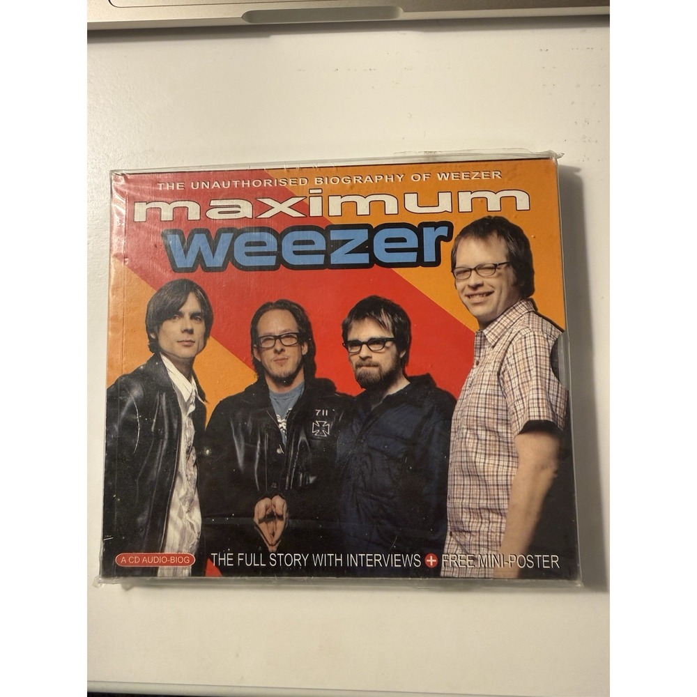 Weezer Maximum CD AUDIO-BIOG 2002 Chrome Dreams UK Edition Biography Y2K  Rare